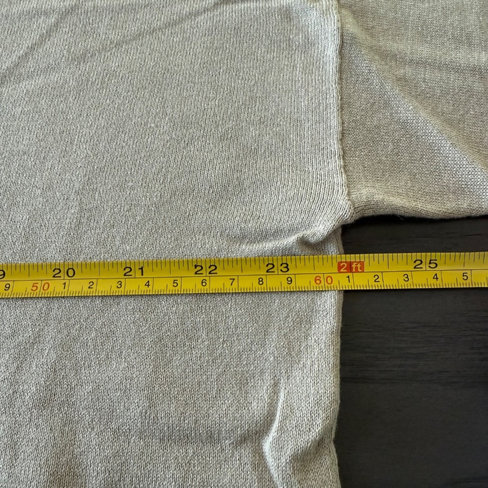 J Jill Long Sleeve Mock Neck Silk/cotton‎ Sweater Size L - Picture 5 of 8